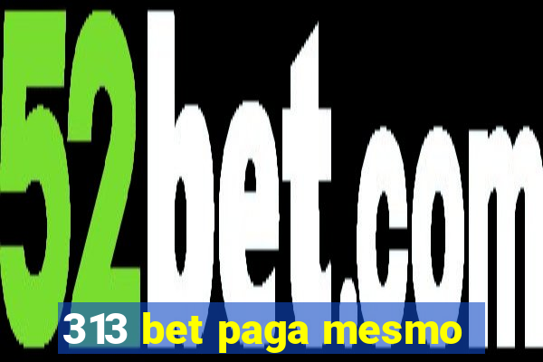 313 bet paga mesmo